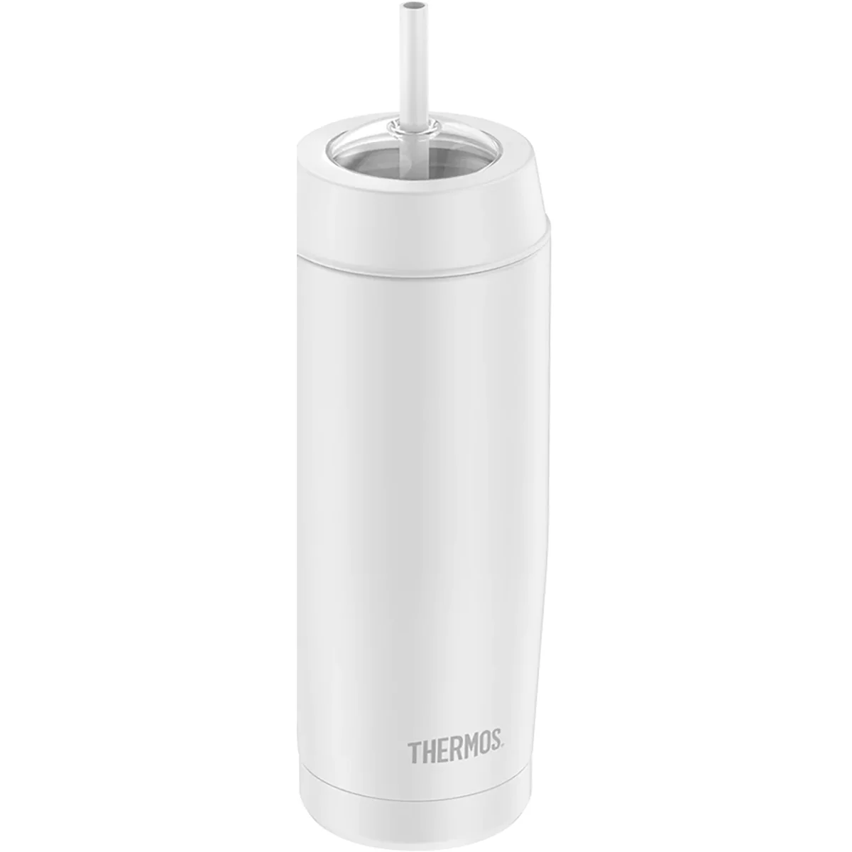 Thermos 18 oz. Vacuum Insulated Stainless Steel Cold Cup with Straw - Image 2
