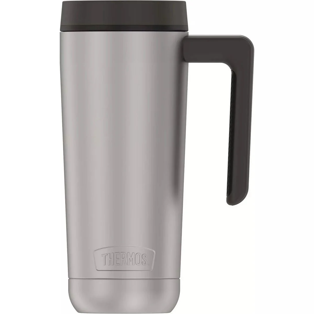 Thermos 18 oz. Vacuum Insulated Stainless Steel Mug - Matte Steel/Espresso Black - Image 2