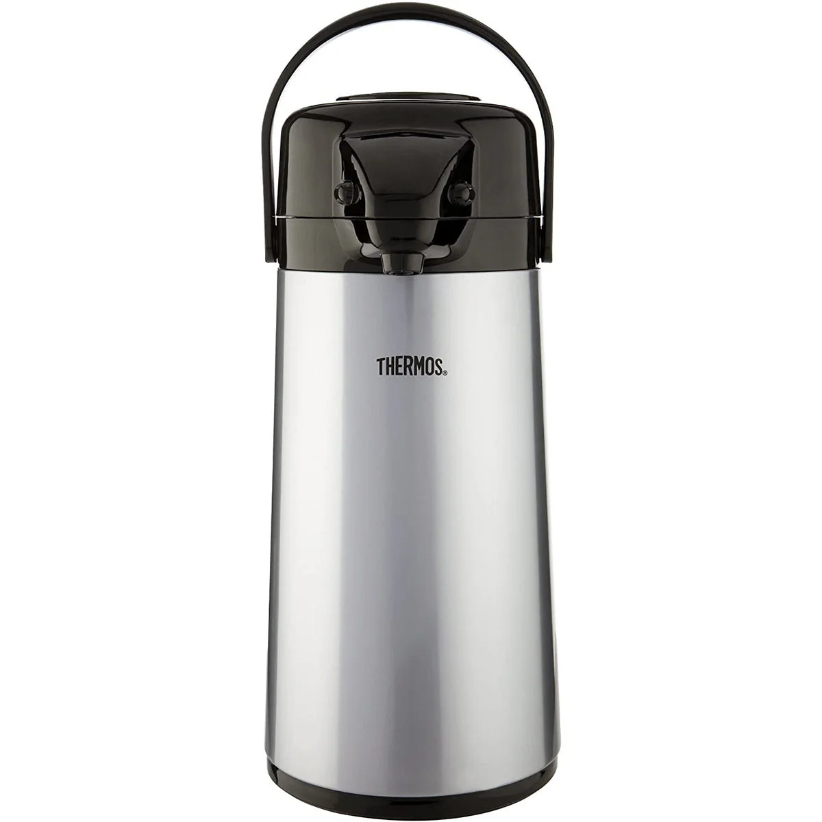 Thermos 2 Quart Glass Vacuum Insulated Pump Pot - Gray Metallic - Image 2
