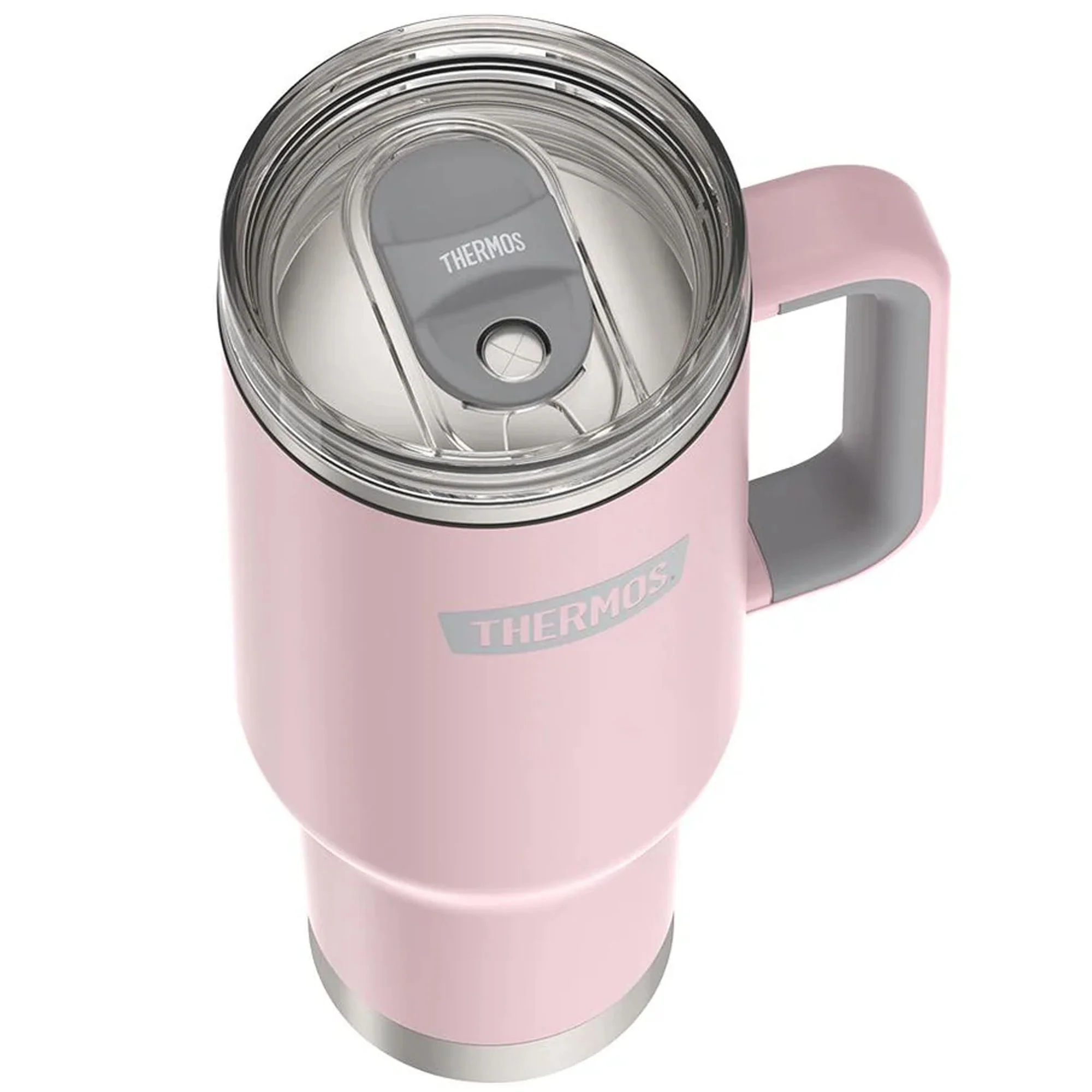 Thermos 40 oz Stainless Steel Cup Holder Mug w/ Straw - Image 28