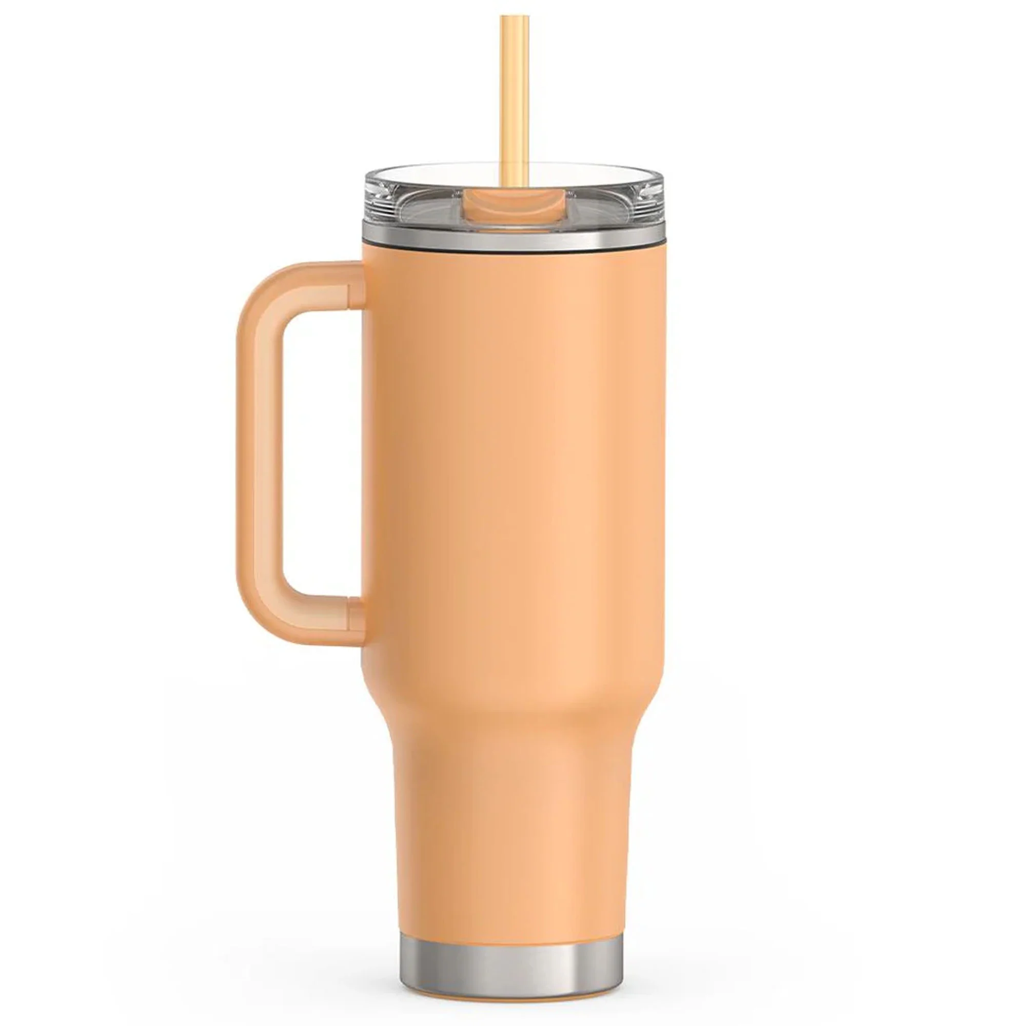 Thermos 40 oz Stainless Steel Cup Holder Mug w/ Straw - Image 34