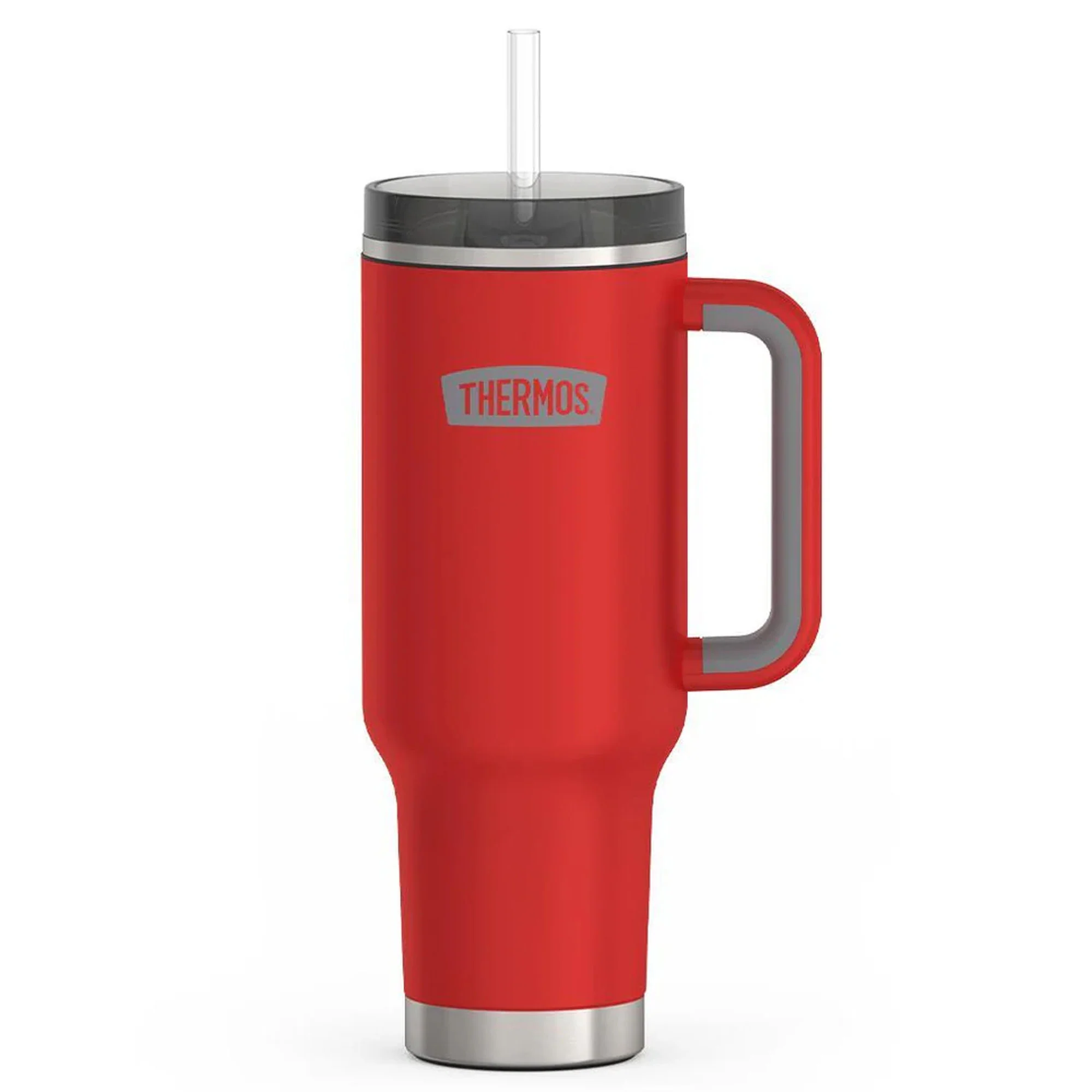 Thermos 40 oz Stainless Steel Cup Holder Mug w/ Straw - Image 42