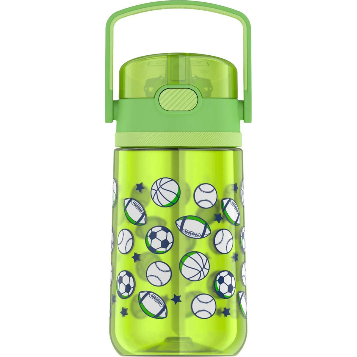 Thermos Kid's 14 oz. Plastic Hydration Bottle with Flip-Up Straw - Image 4