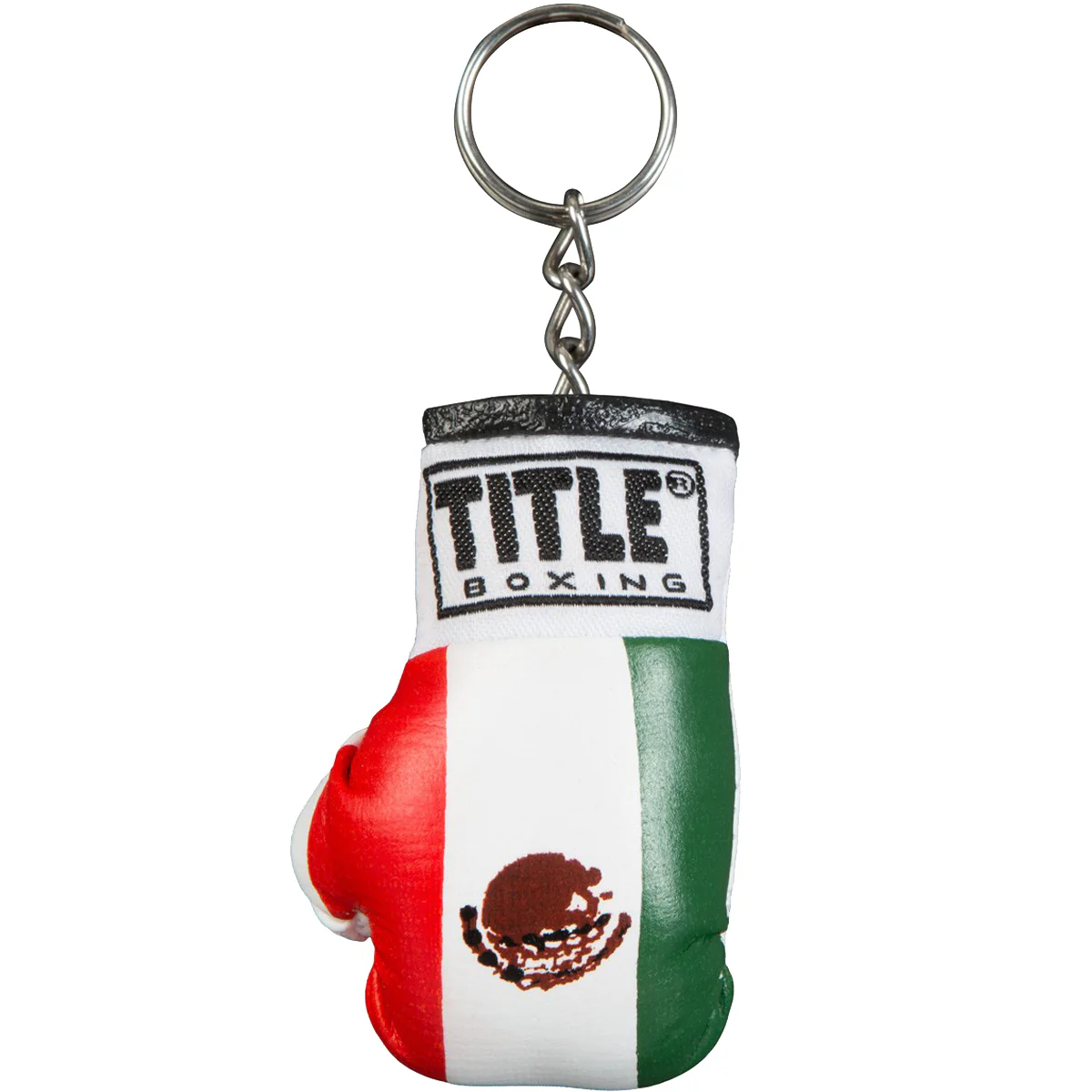 Title Boxing Authentic Detailed Mini Lace Up Glove Key Ring - Image 9