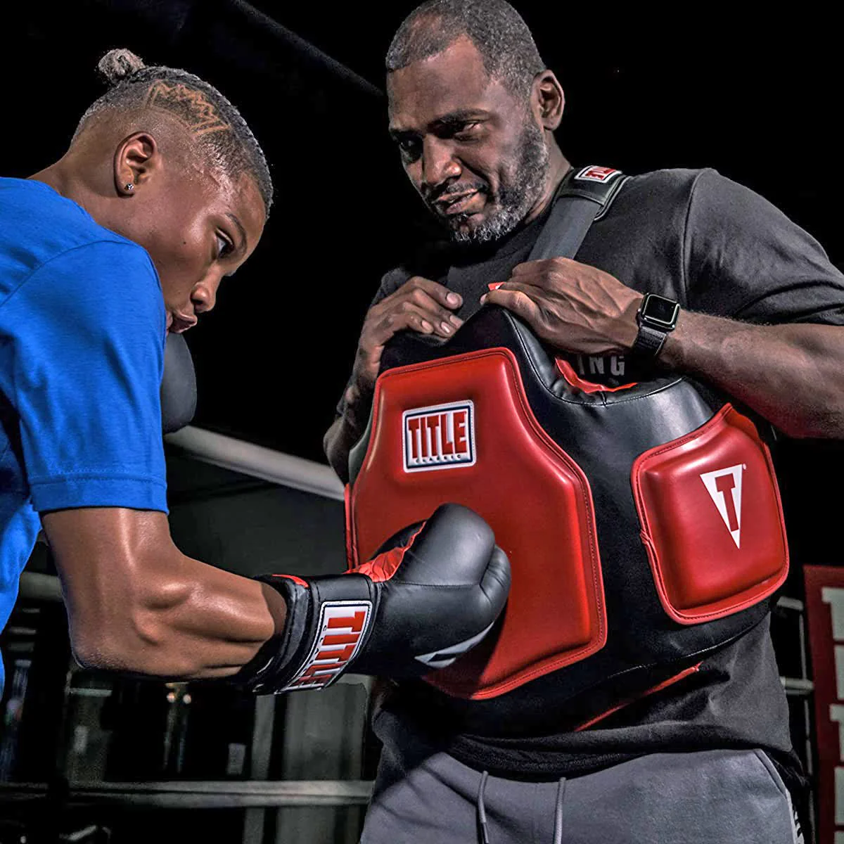 Title Boxing Classic Command Body Protector 2.0 - Red/Black - Image 4