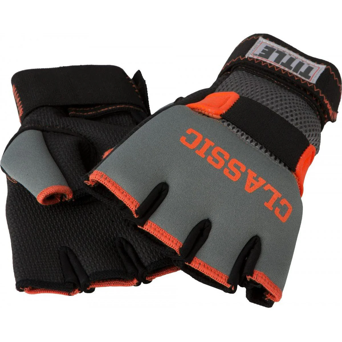 Title Boxing Classic Limited GEL-X Glove Wraps - Orange/Dark Gray - Image 2
