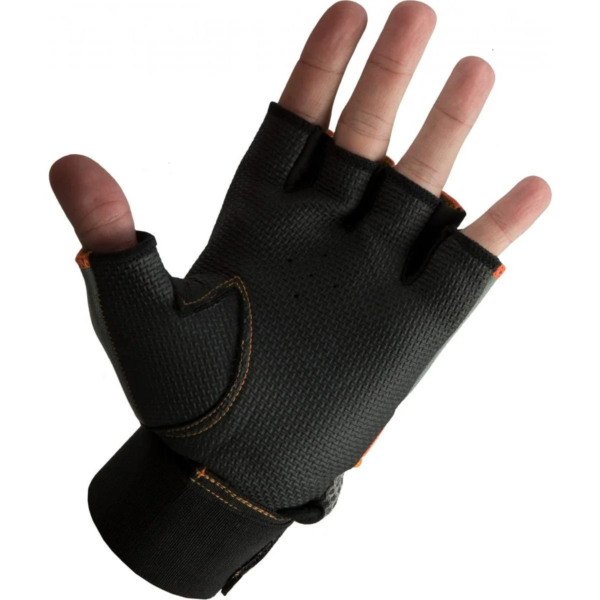 Title Boxing Classic Limited GEL-X Glove Wraps - Orange/Dark Gray - Image 3
