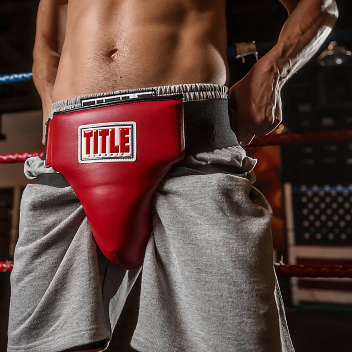 Title Boxing Classic Plus Groin Protector 2.0 - Red/Black - Image 4