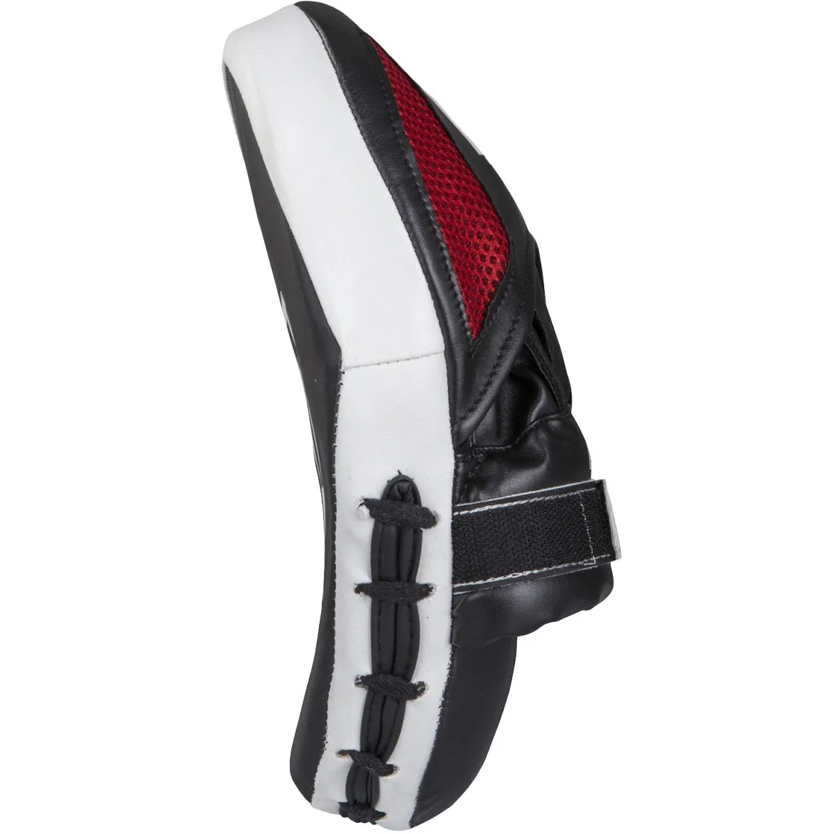 Title Boxing Excel Incredi-Mitts Aerovent Leather Punch Mitts - White/Black - Image 4