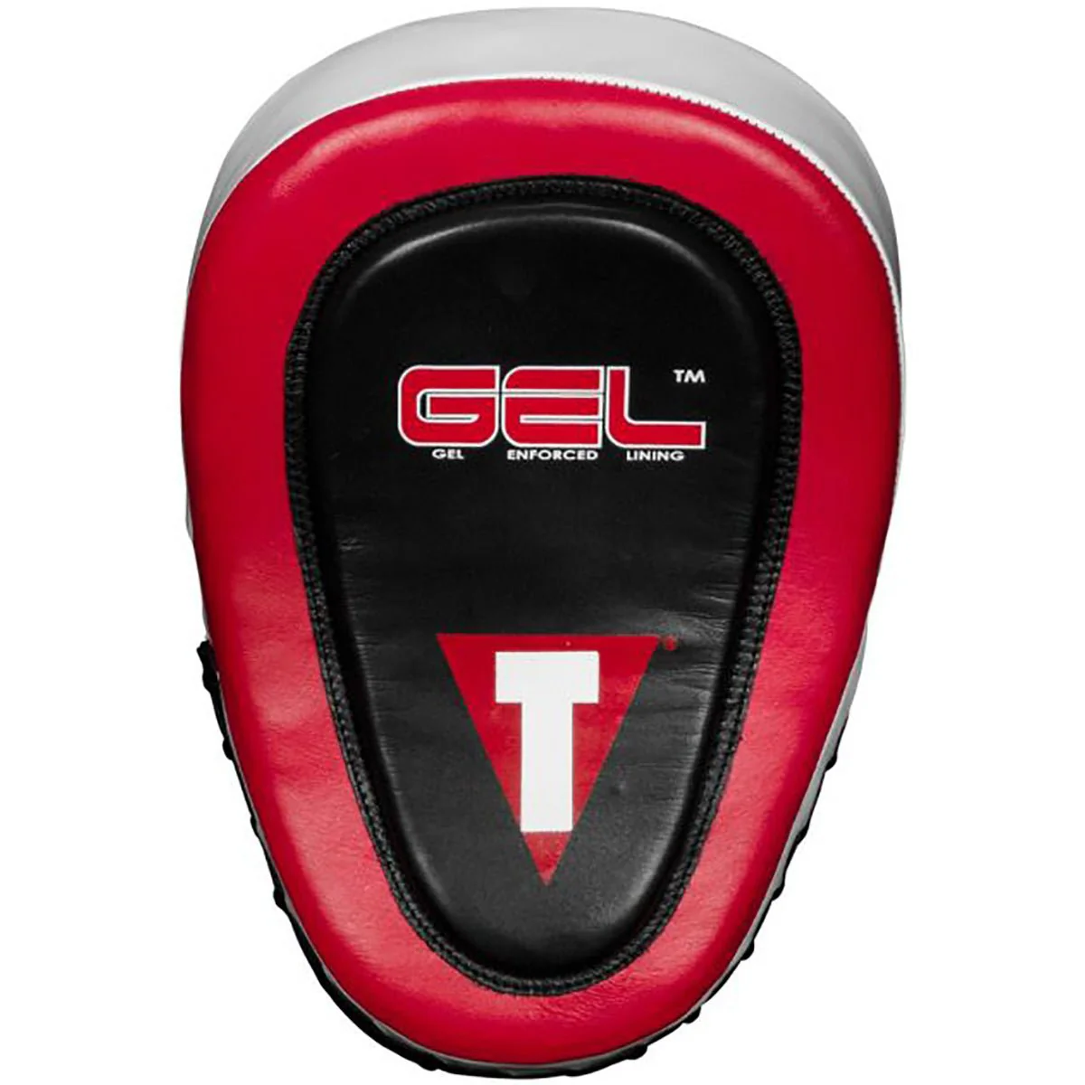 Title Boxing Gel Blockade Punch Mitts - Black/Red - Image 3