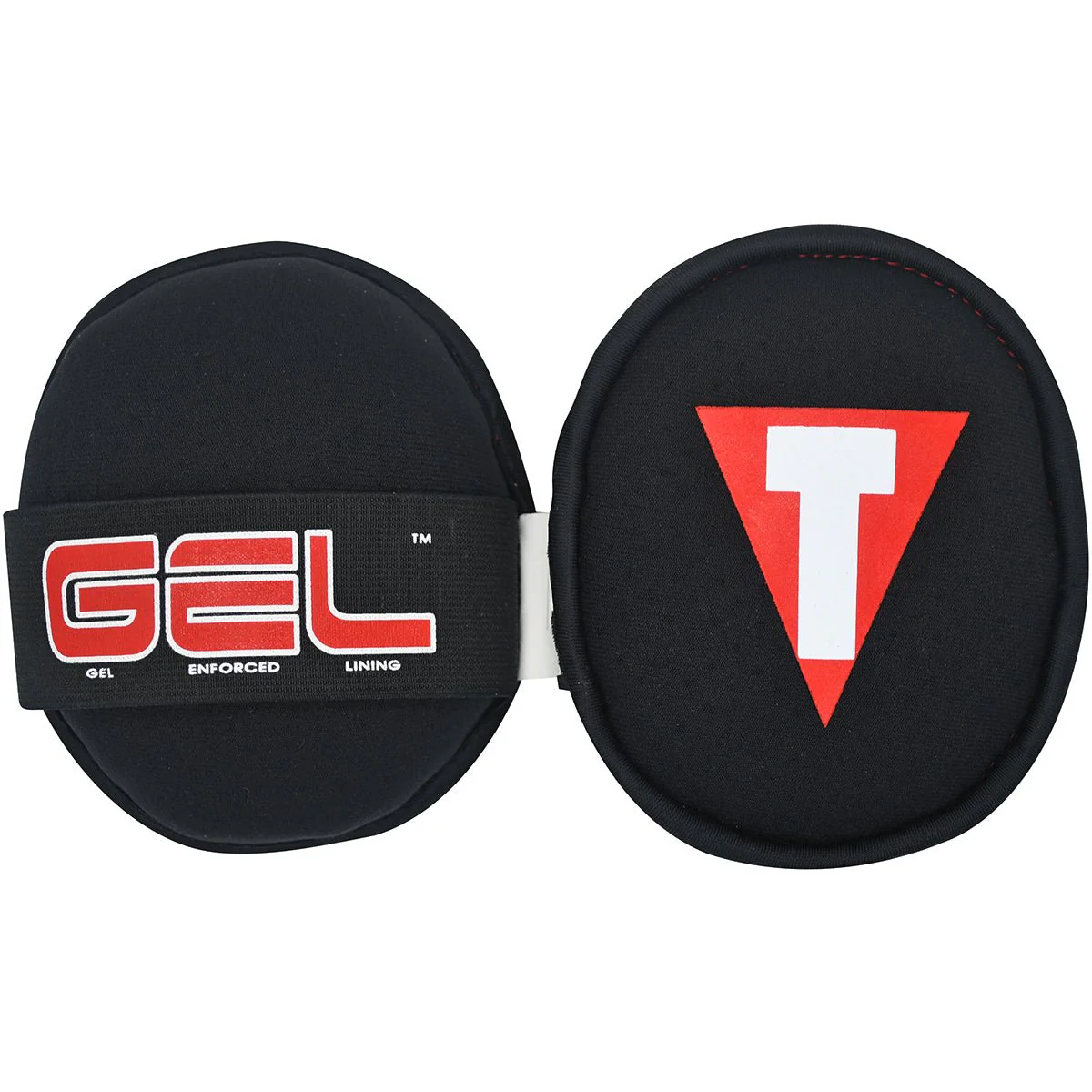 Title Boxing Gel Palm Training Pads - Black/Red