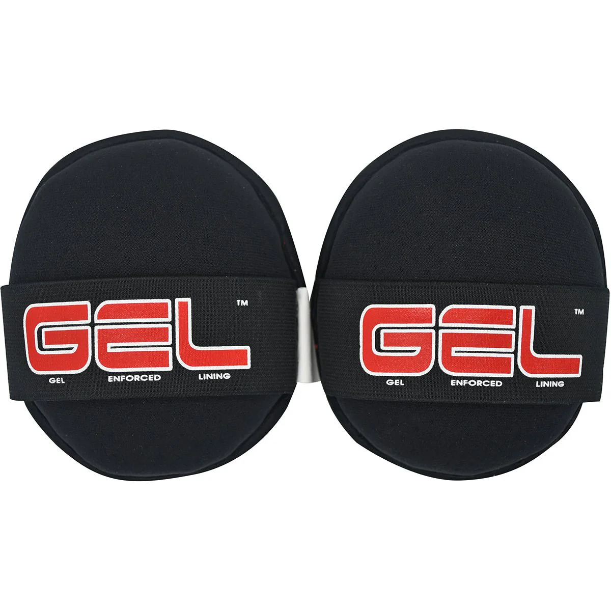 Title Boxing Gel Palm Training Pads - Black/Red - Image 2