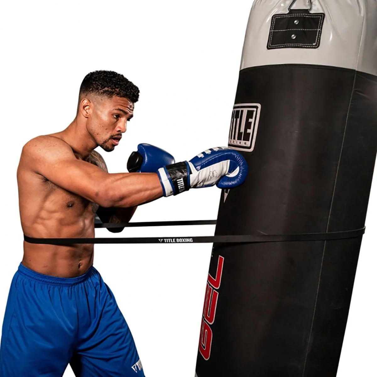 Title Boxing Inside Figthing Resistance Trainer Band - Black