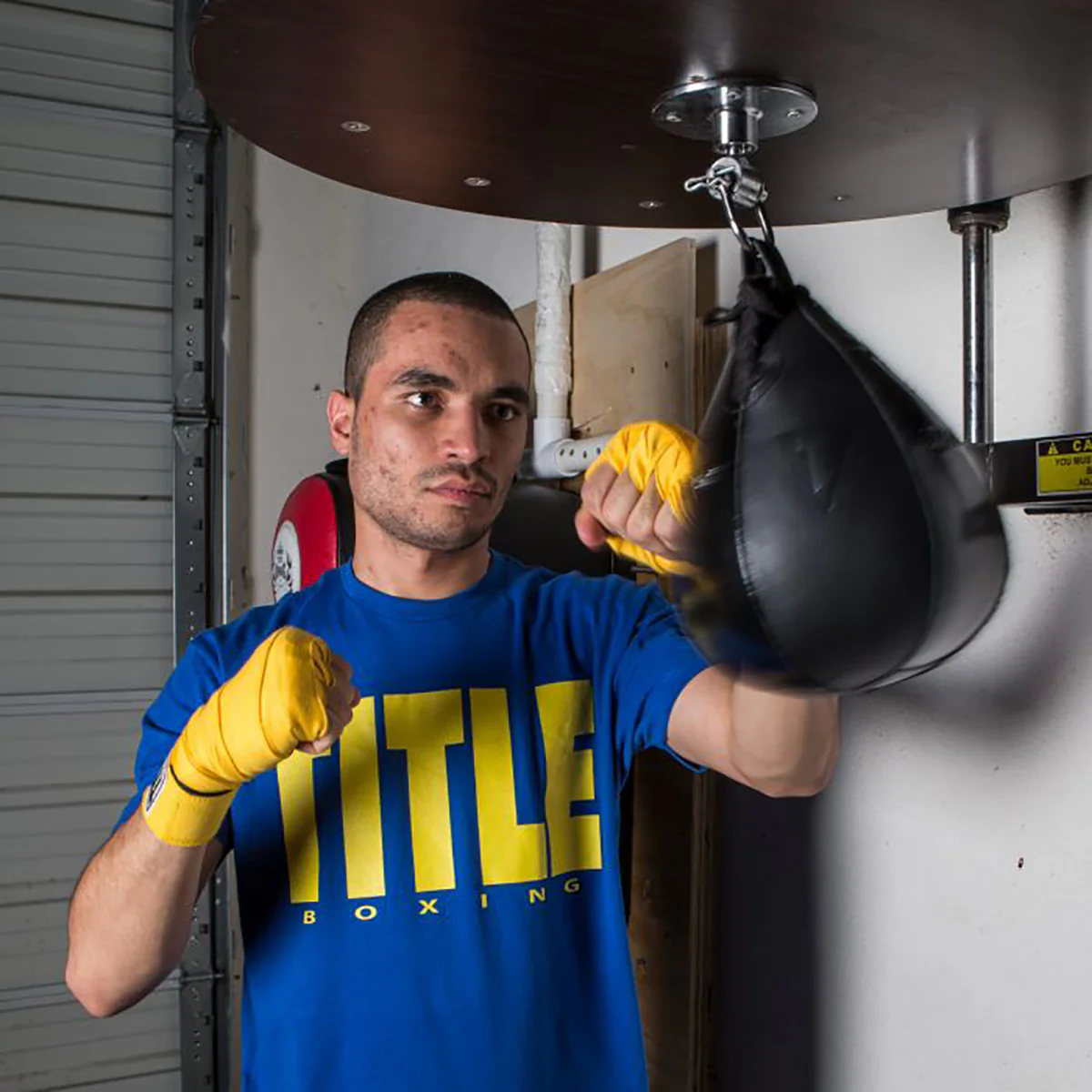 Title Boxing Leather Speed Bag - Image 3