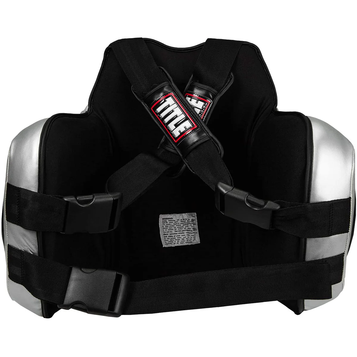 Title Boxing Platinum Body Protector - Black/Silver - Image 3