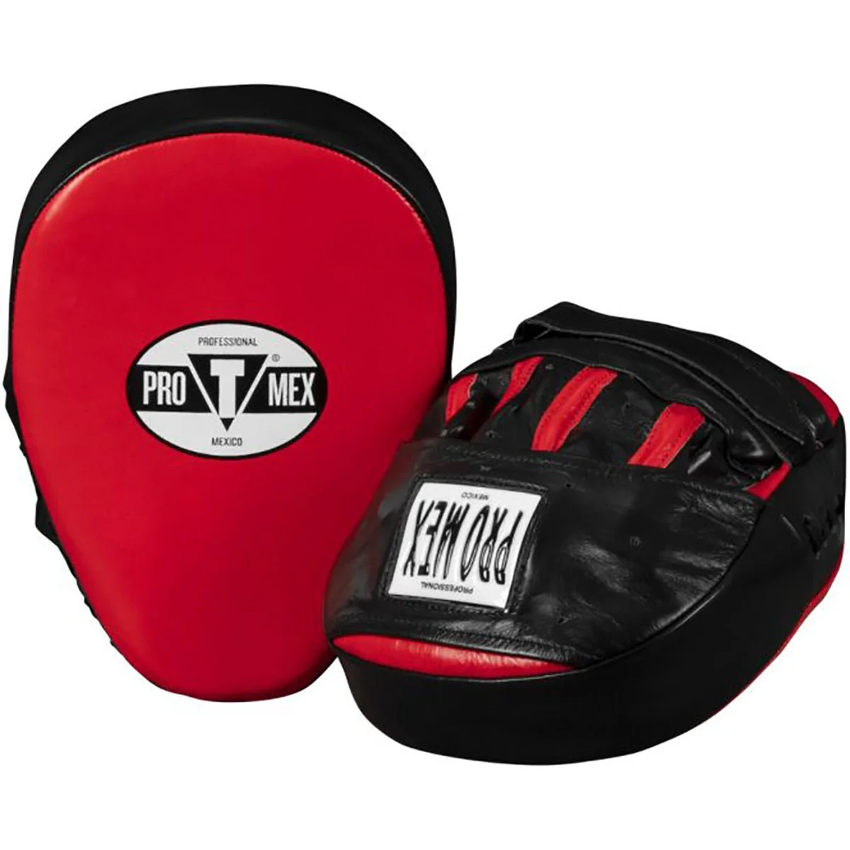 Title Boxing Pro Mex Pantera Curved Punch Mitts 3.0 - Black/Red - Image 3