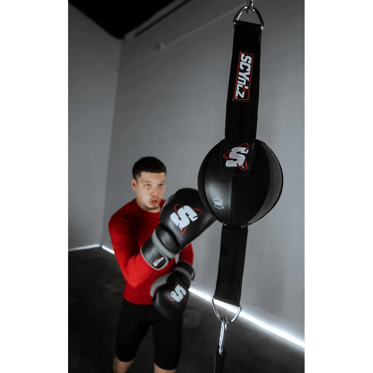 Title Boxing SCYntz Leather Double End Bag - Image 3