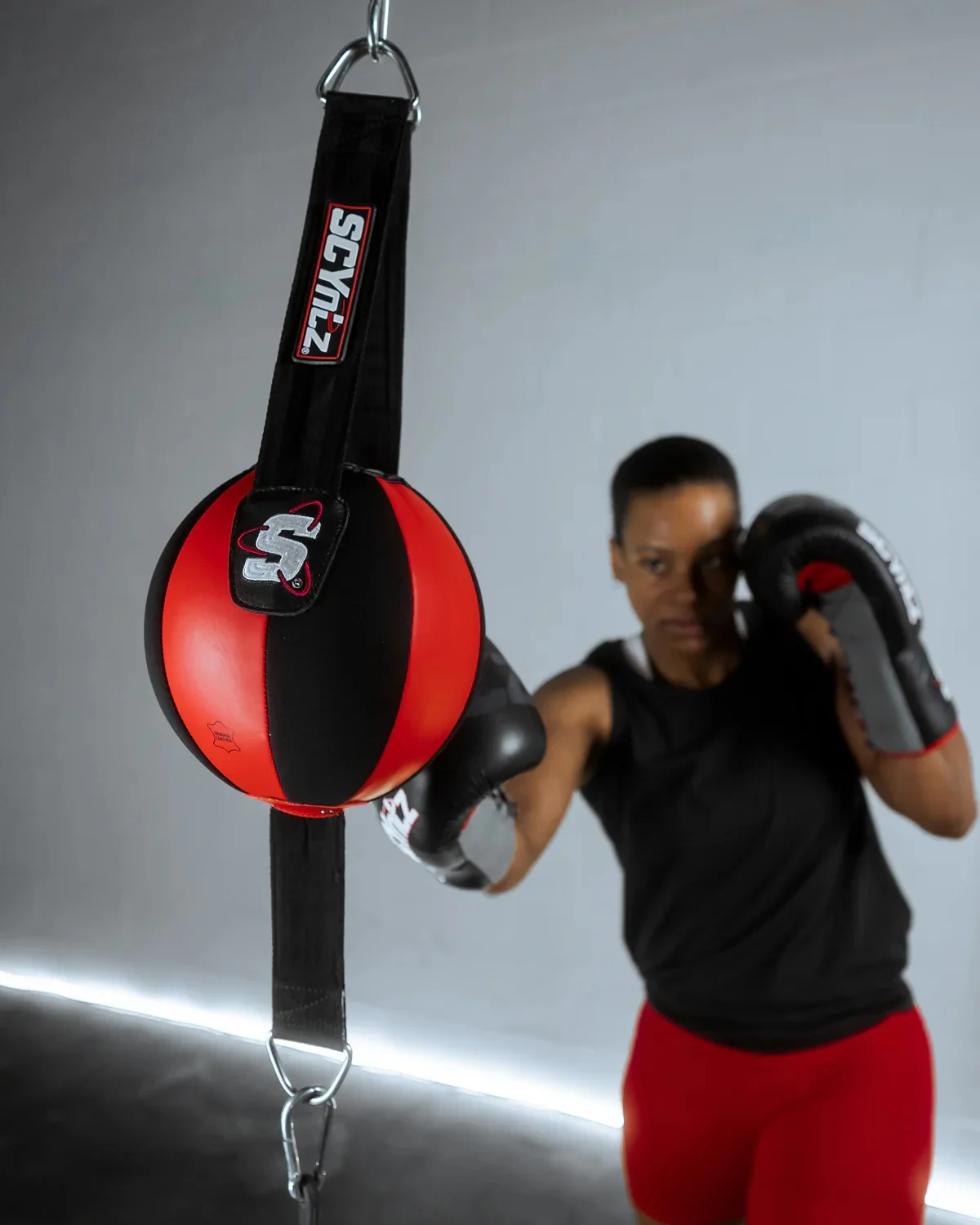 Title Boxing SCYntz Leather Double End Bag - Image 8