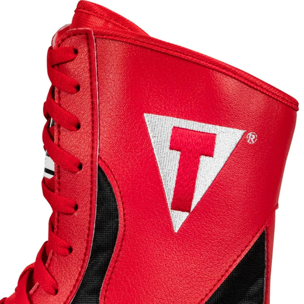Title Boxing Speed-Flex Encore Mid-Length Boxing Shoes - 11 - Red/Black - Image 6