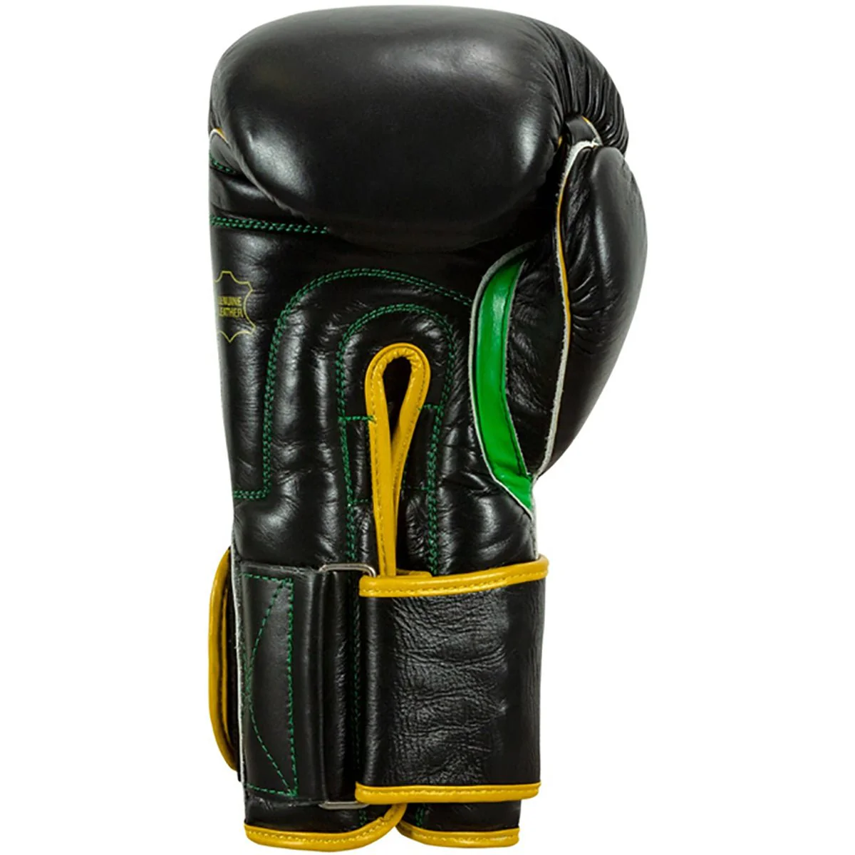 Title Boxing WBC Hook and Loop Bag Gloves - Black/Green - Image 4