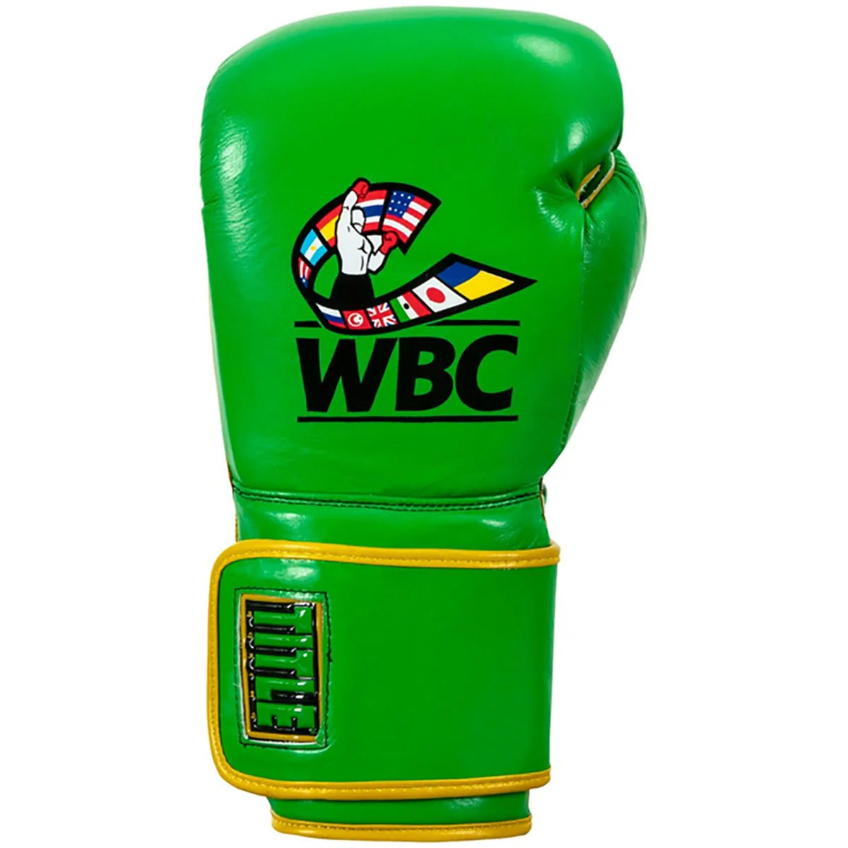 Title Boxing WBC Hook and Loop Bag Gloves - Green/Black - Image 3