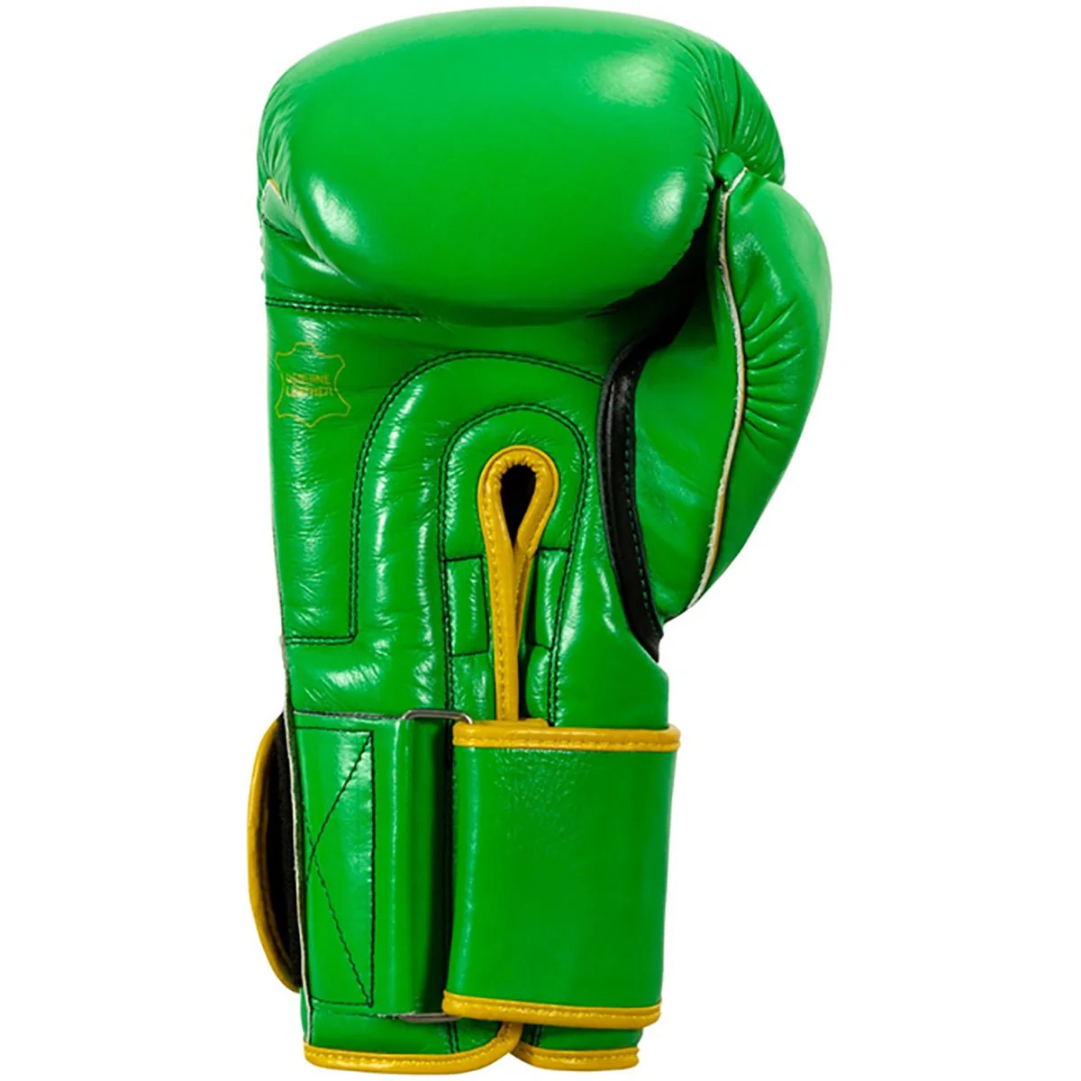 Title Boxing WBC Hook and Loop Bag Gloves - Green/Black - Image 4