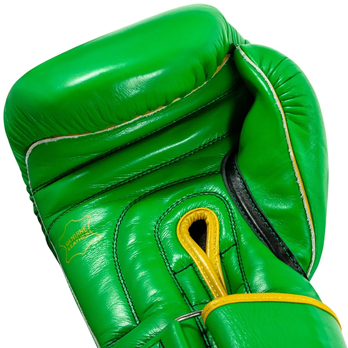 Title Boxing WBC Hook and Loop Bag Gloves - Green/Black - Image 5