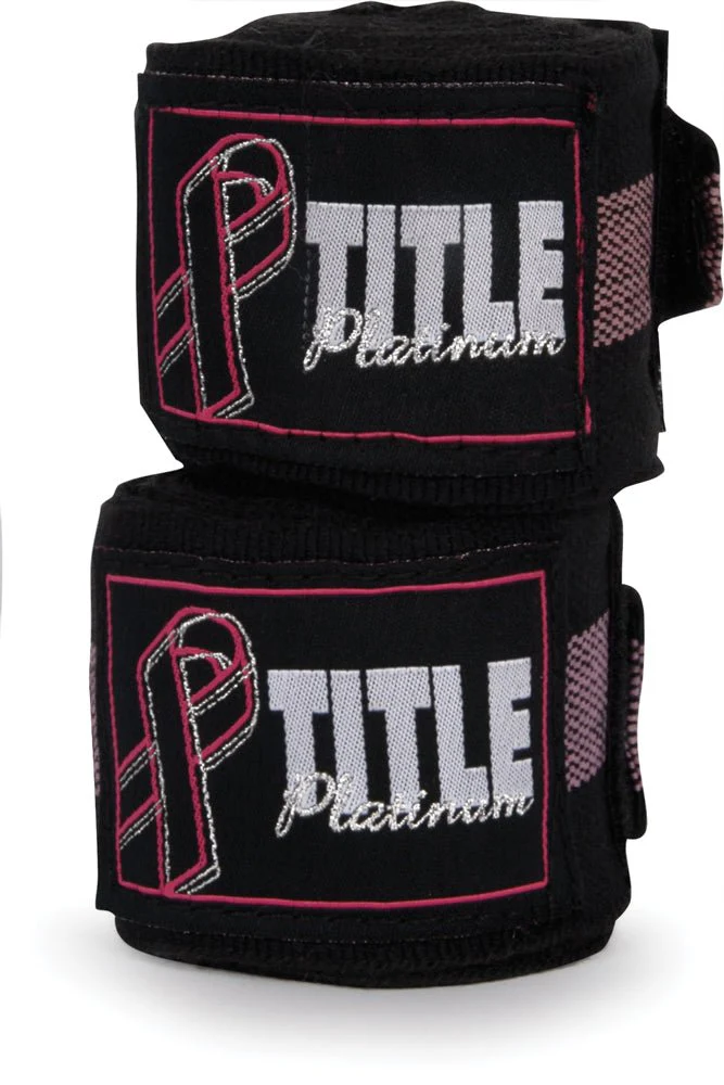 Title Platinum Breast Cancer Hand Wraps