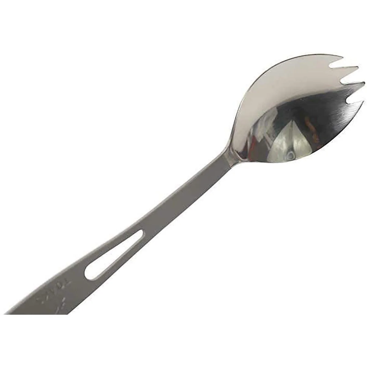 TOAKS Titanium Spork with Polished Head - SLV-01 - Image 4