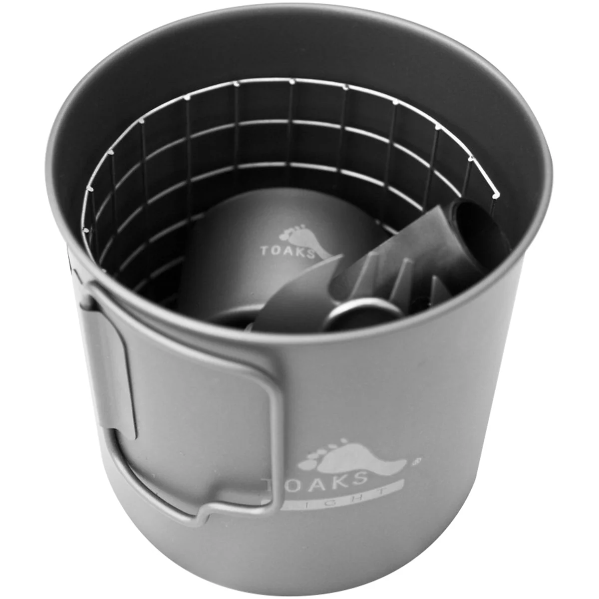 TOAKS Titanium Alcohol Stove Cook System - 650ml - Image 3