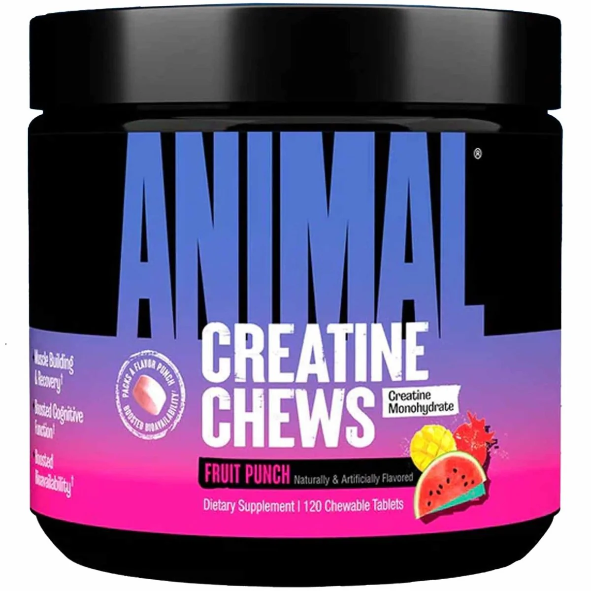 Universal Nutrition Animal Creatine Chews - 120 Tablets