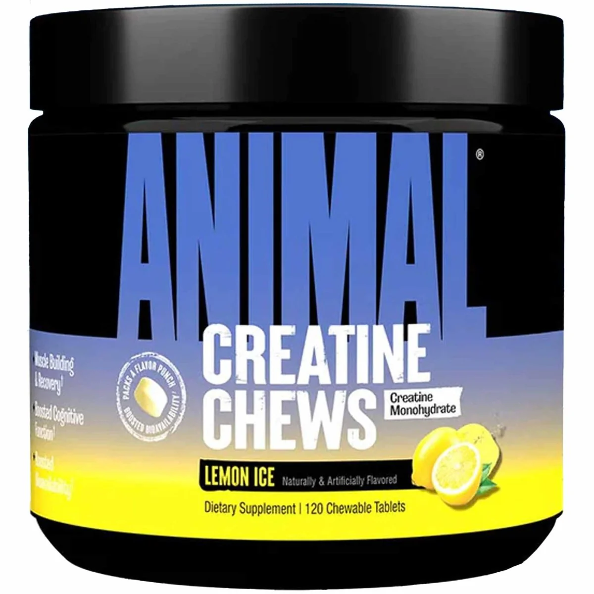 Universal Nutrition Animal Creatine Chews - 120 Tablets - Image 7