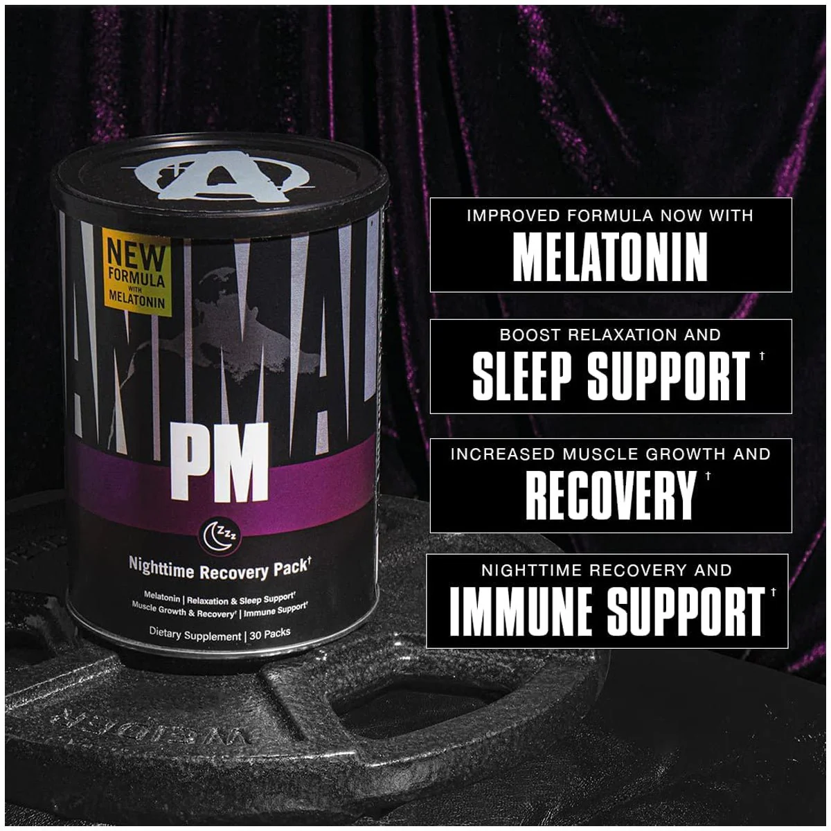 Universal Nutrition Animal PM Sleep Support Supplement - 30 Servings - Image 2