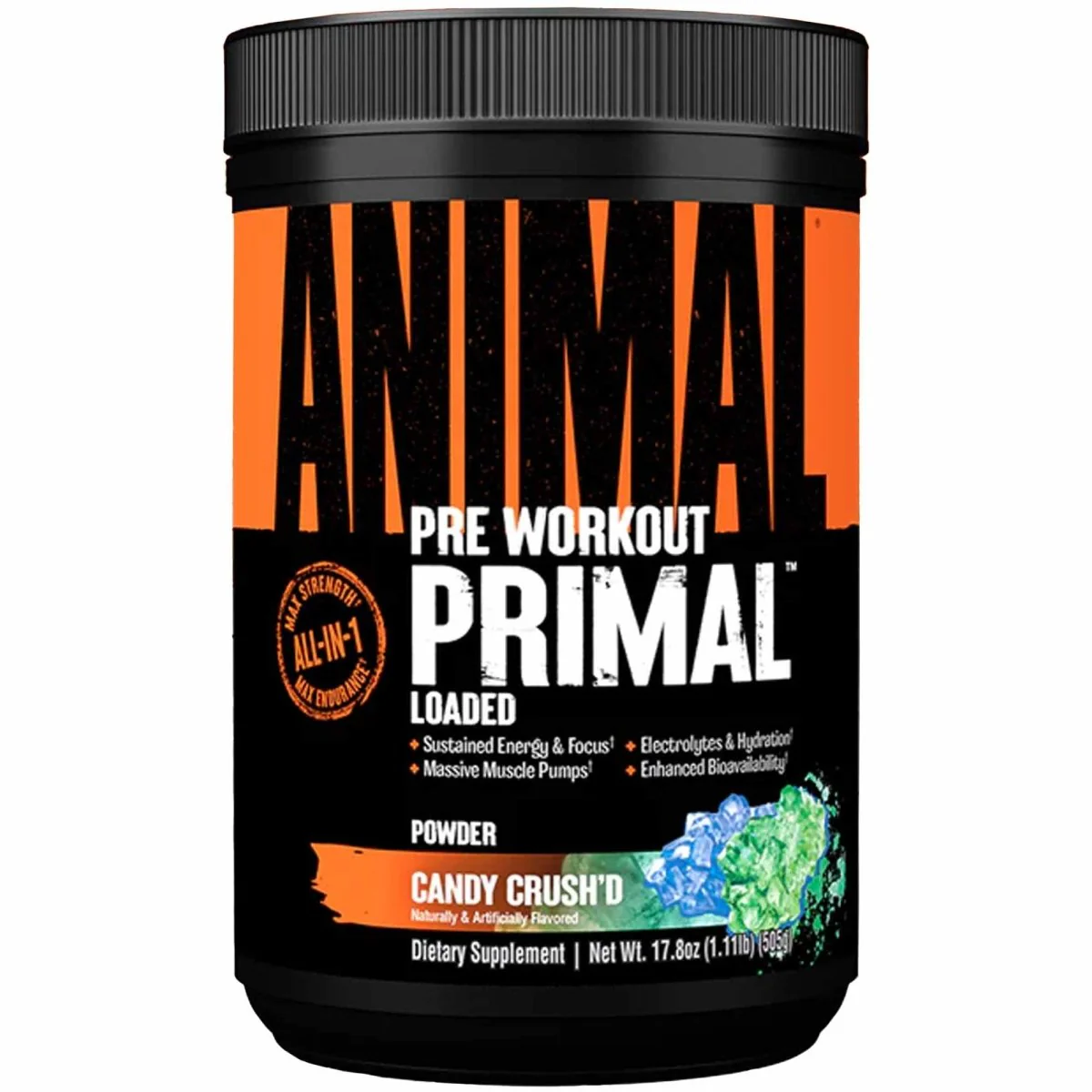 Universal Nutrition Animal Primal Pre-Workout Powder Supplement - 25 Servings - Image 6