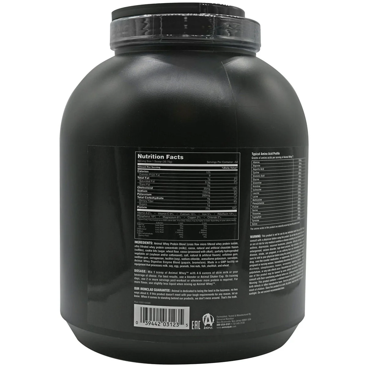 Universal Nutrition Animal Whey Dietary Supplement - 54 Servings - Image 5