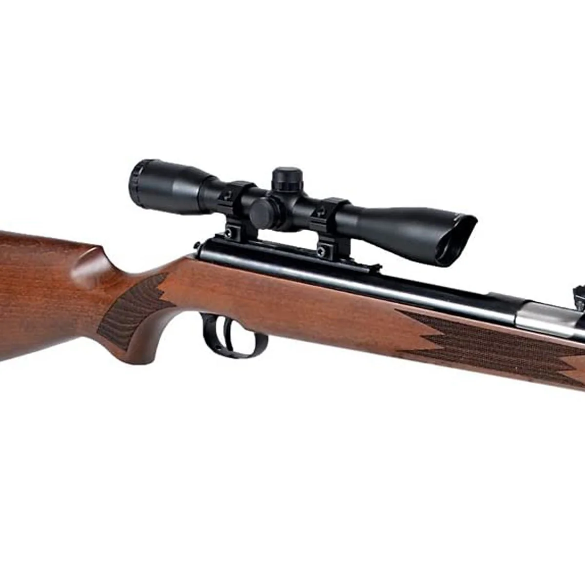 UTG 4X32 1" Mil-dot Hunter Scope - Black - Image 2