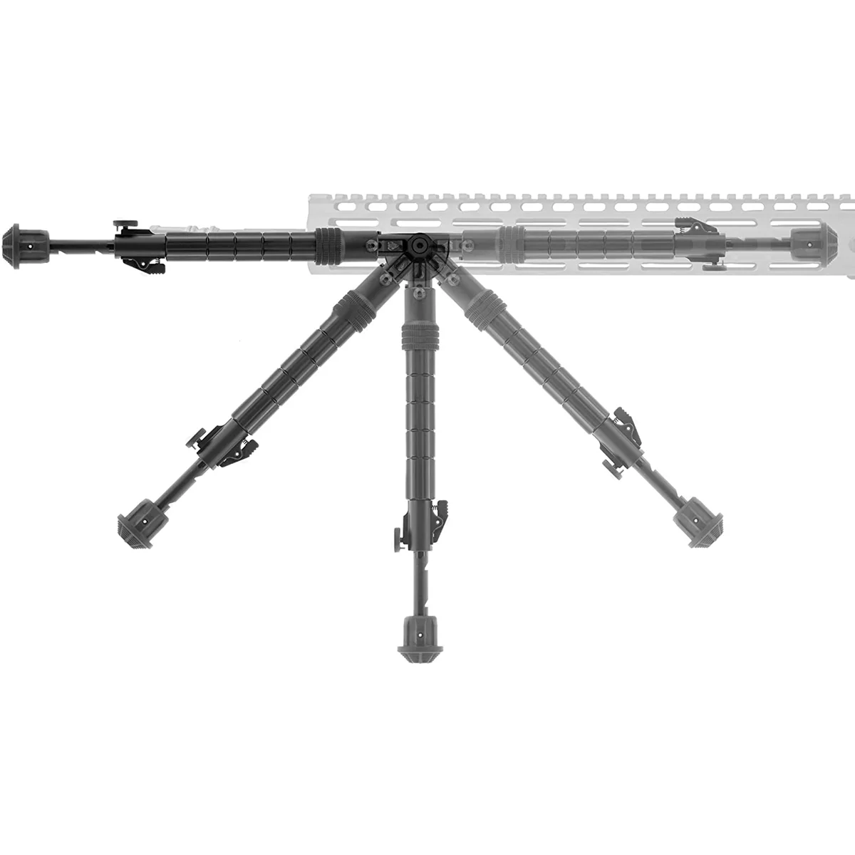 UTG Recon Flex M-LOK Bipod - Matte Black - Image 7