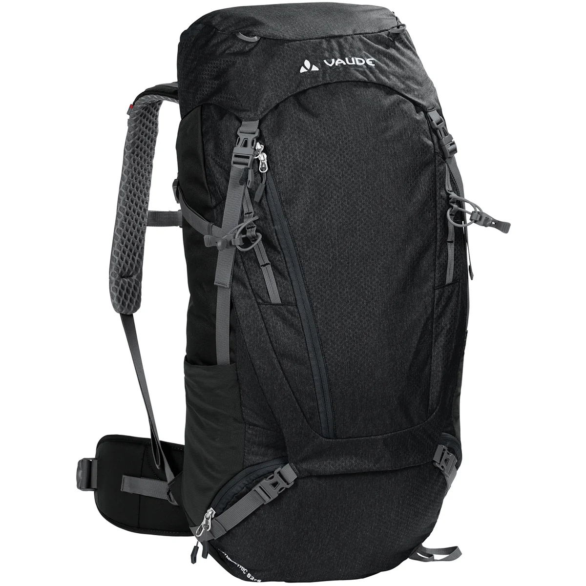 Vaude Asymmetric 52+8 L Trekking Backpack - Black
