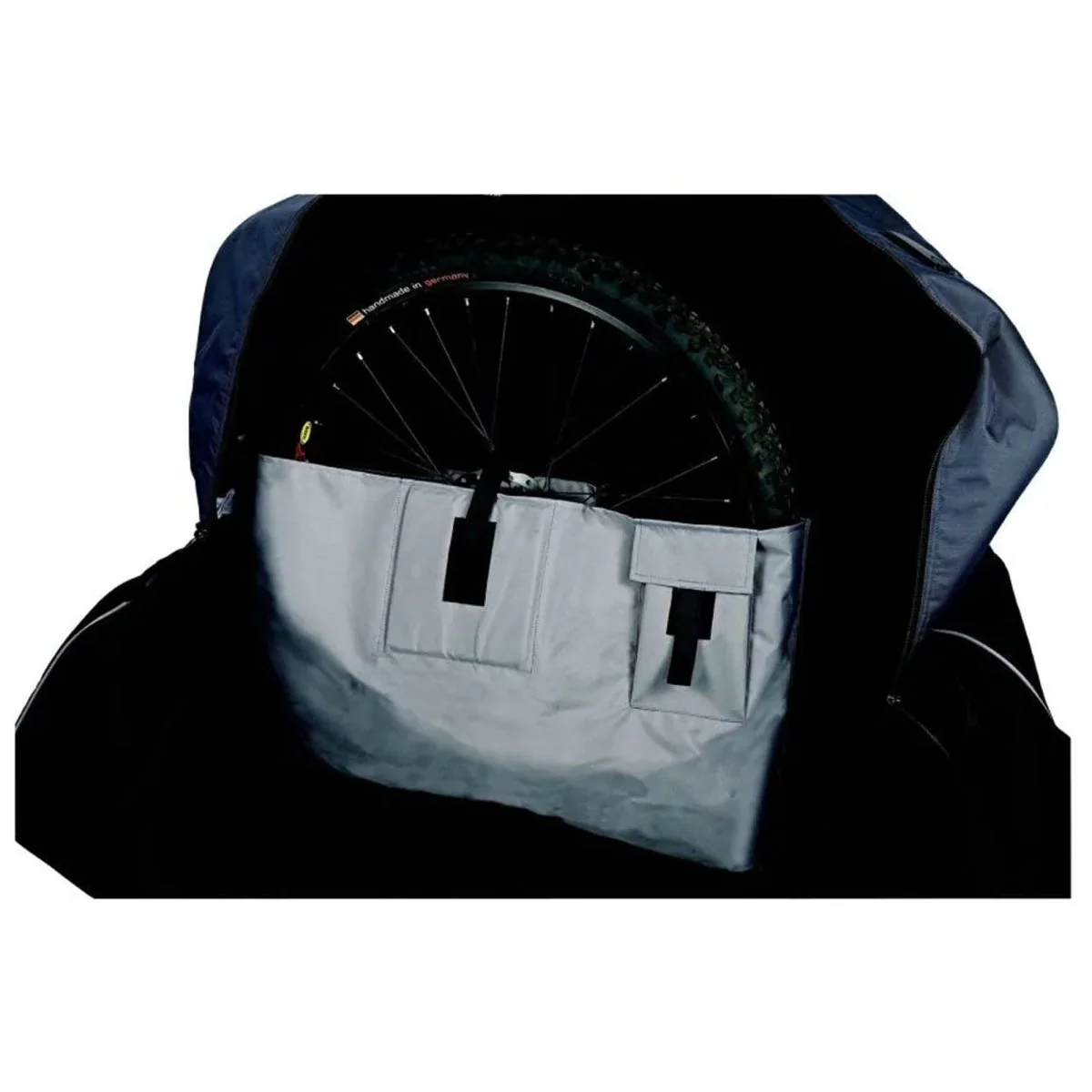 Vaude Big Bike Bag for Storage and Travel - Black/Anthracite - Image 2