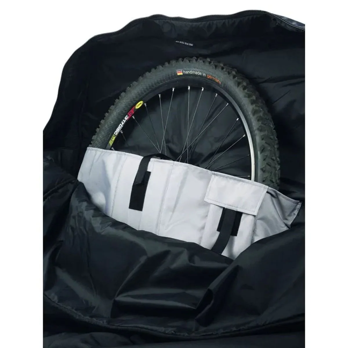 Vaude Big Bike Bag for Storage and Travel - Black/Anthracite - Image 4