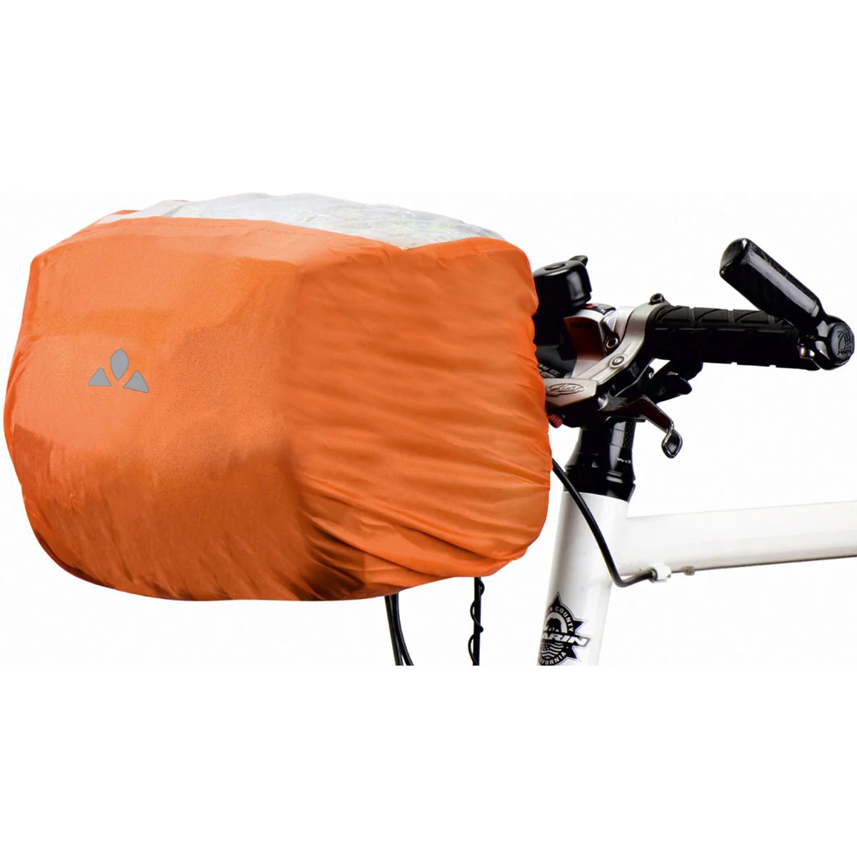 Vaude Bike Handlebar Bag Rain Cover - Orange