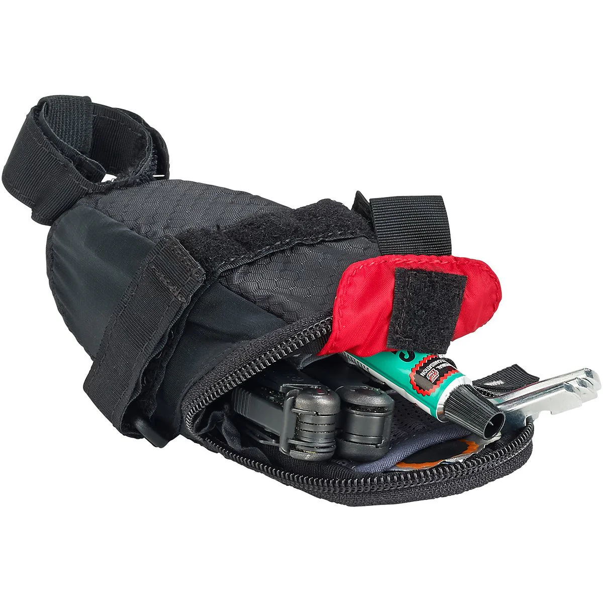 Vaude Race Light Bike Tools Saddlebag - Black - Image 3