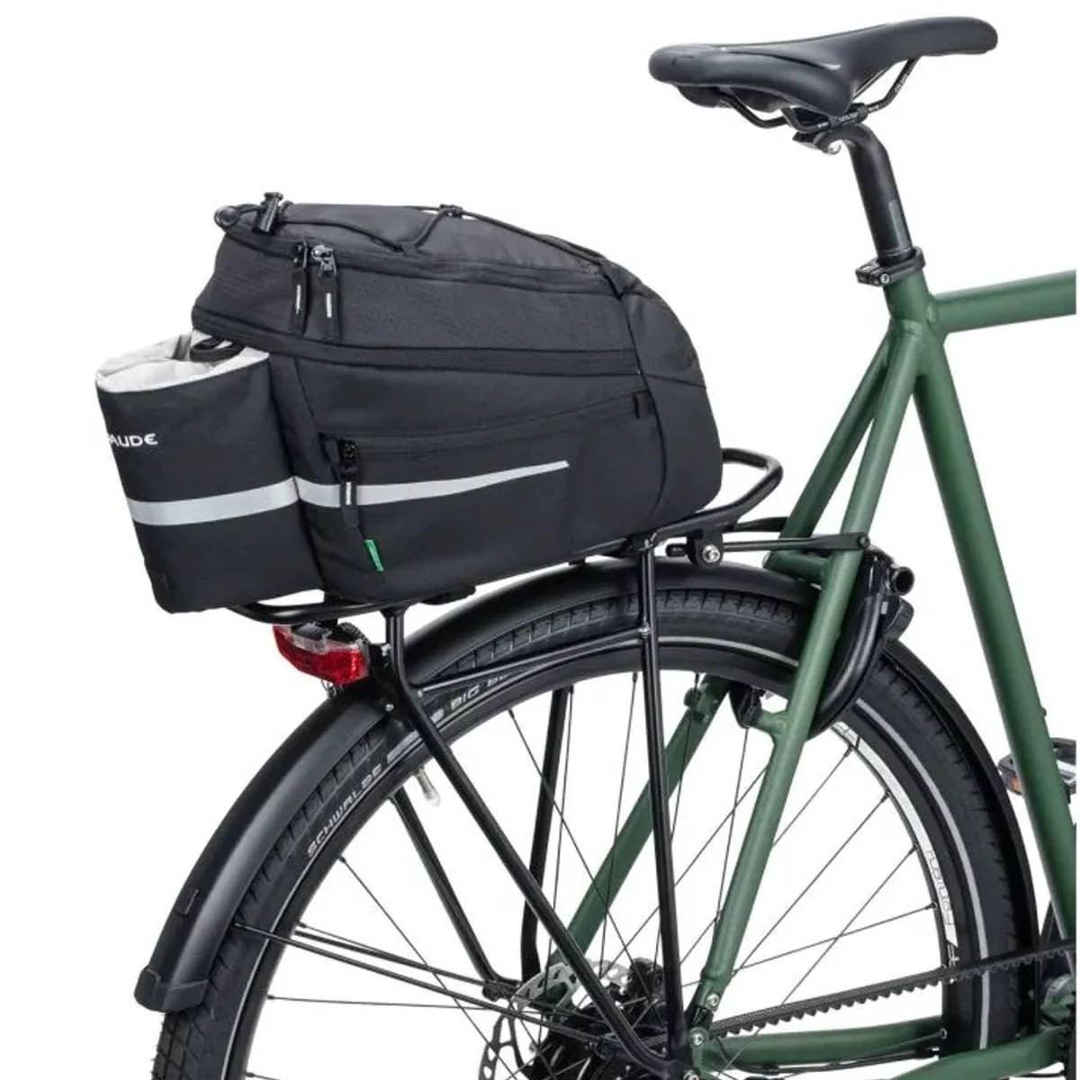 Vaude Silkroad L (Adapter Ready) Trunk Bag - Black - Image 4