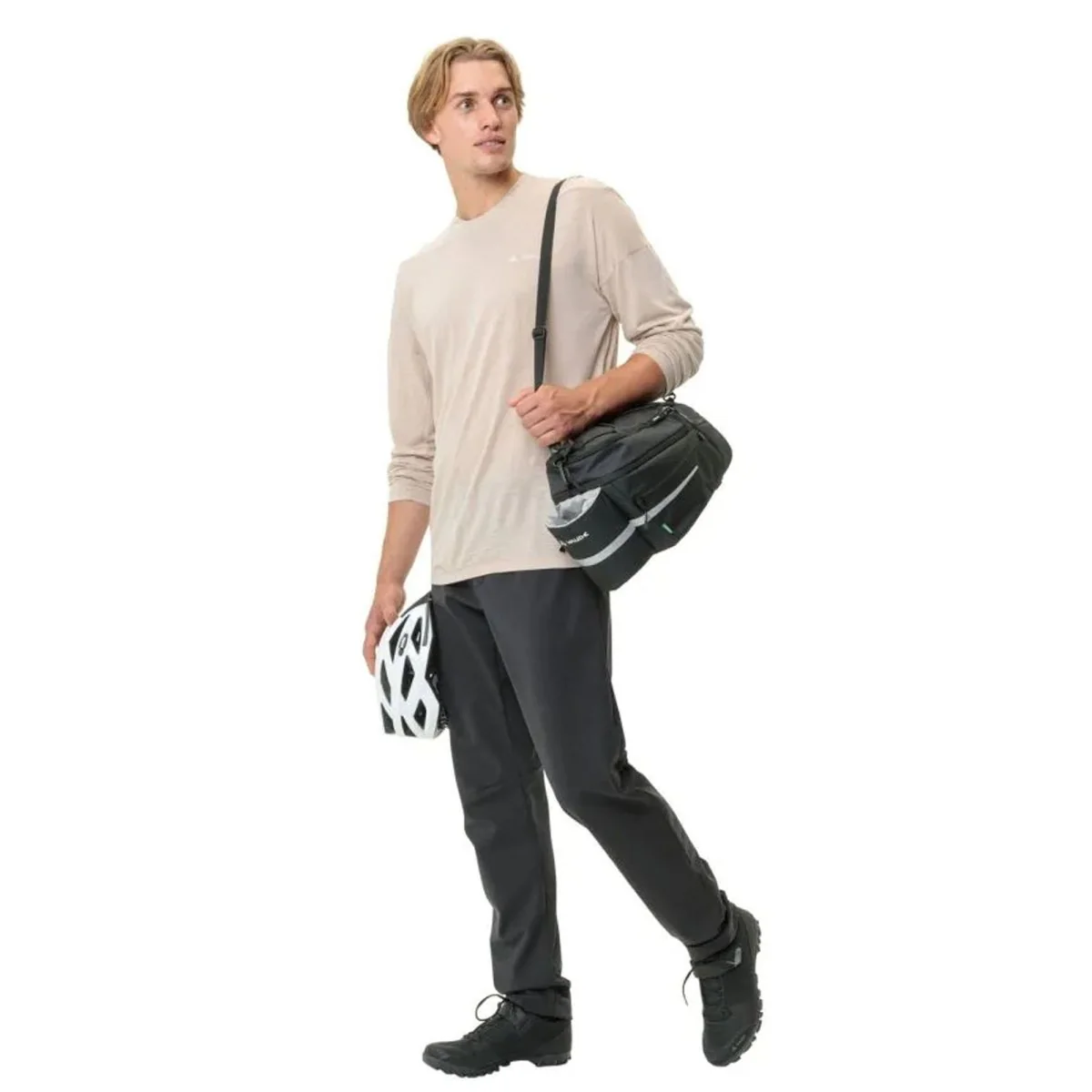 Vaude Silkroad L (Adapter Ready) Trunk Bag - Black - Image 5