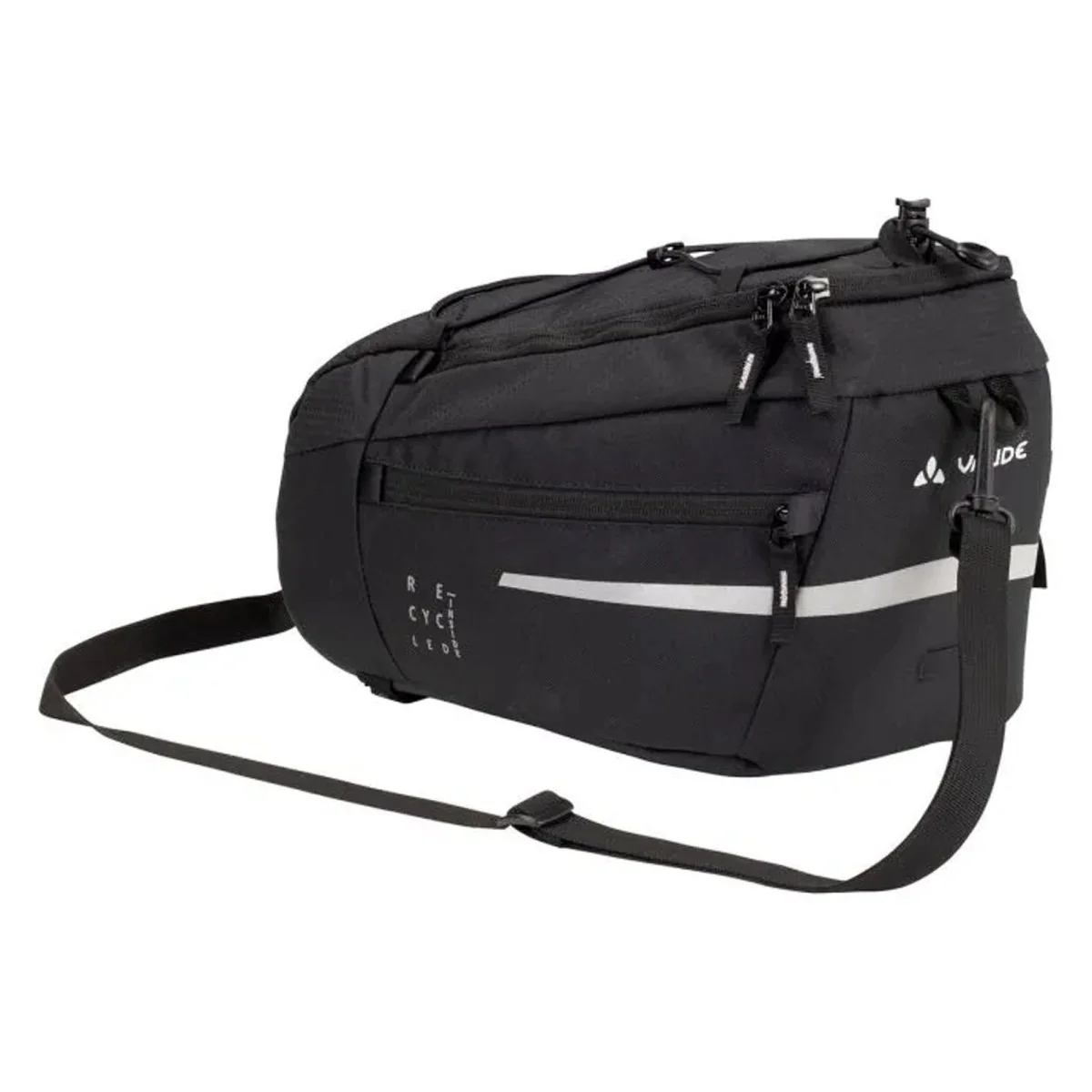 Vaude Silkroad M (KLICKfix Ready) Trunk Bag - Black