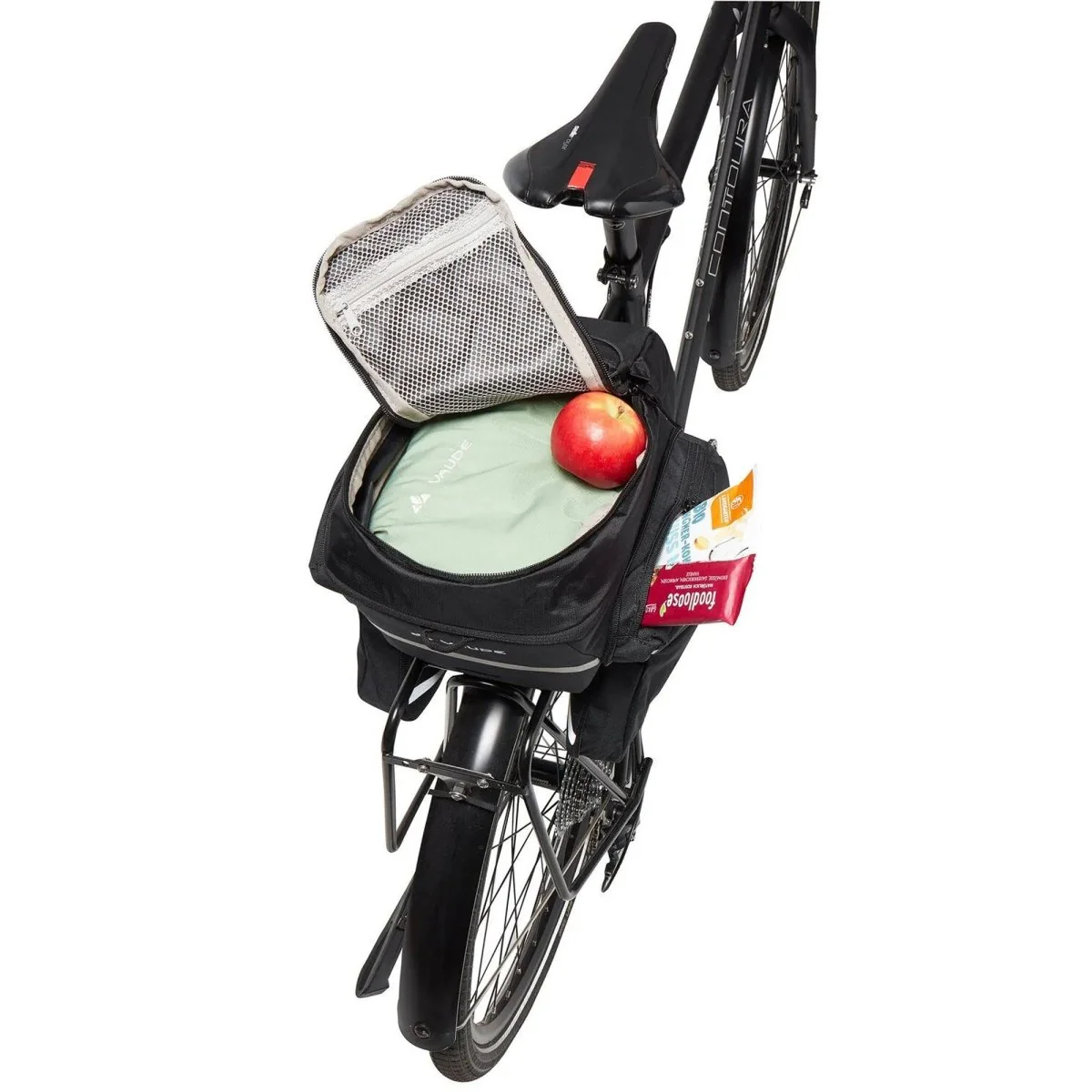 Vaude Silkroad Plus Rack Bag w/MIK Rear Rack Adapter - Black - Image 5