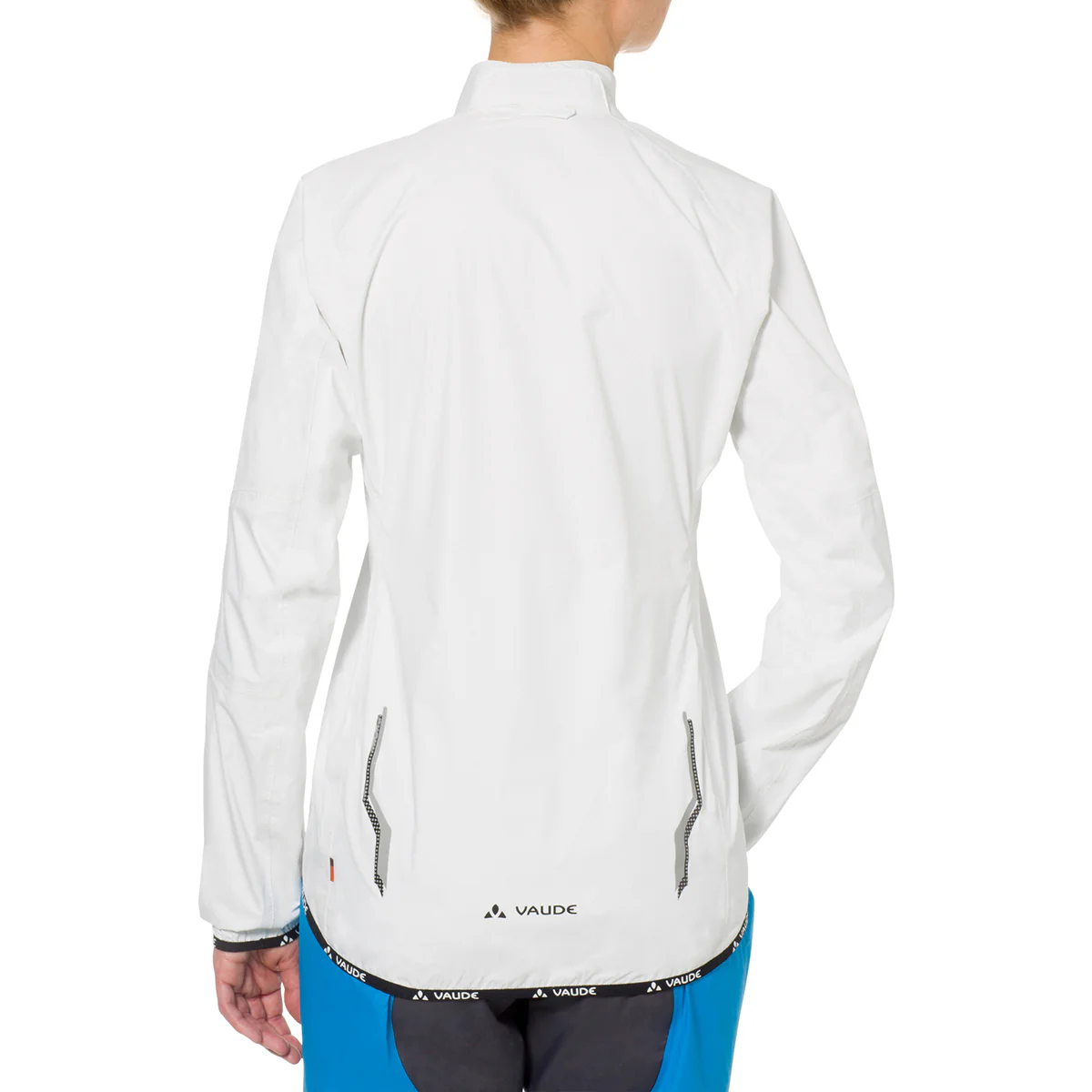 Vaude Women's Drop Biking Rain Jacket III - White - Image 2