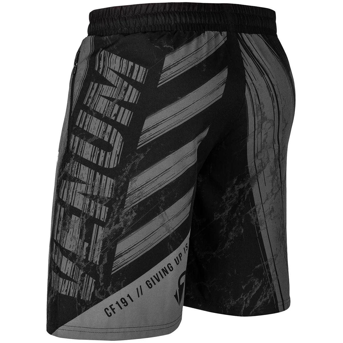Venum AMRAP Training Shorts - Black/Gray - Image 3