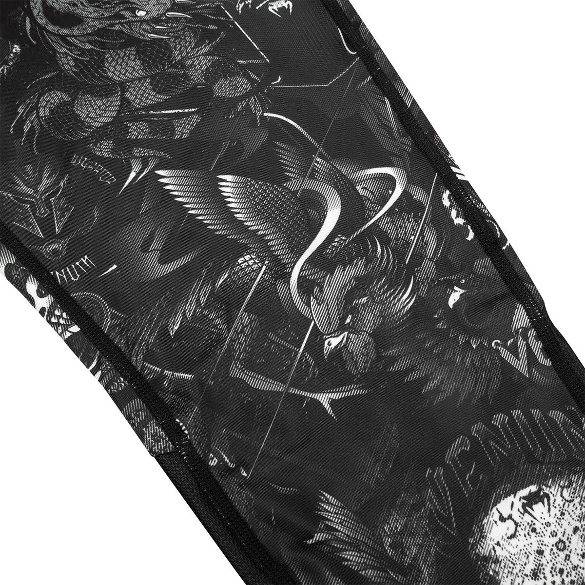 Venum Art Compression Spats - Black/White - Image 8