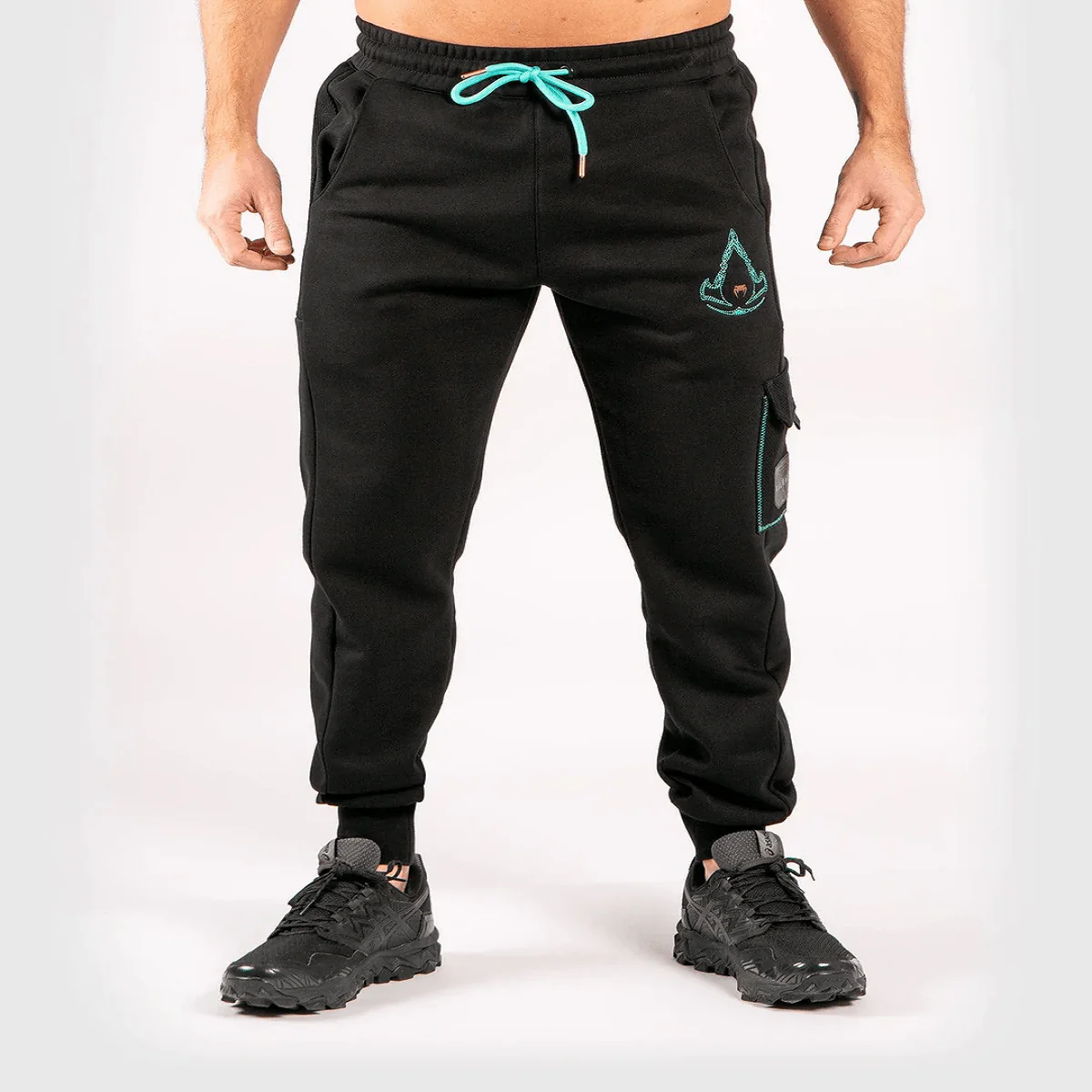 Venum Assassin's Creed Jogger Pants - Black/Blue